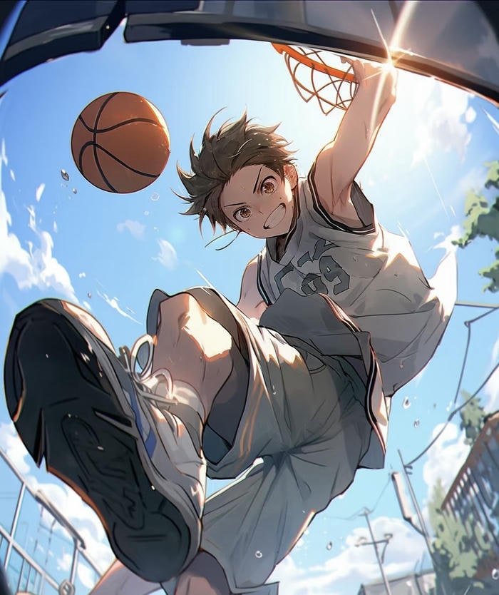 Anime bóng rổ cảm hứng thể thao