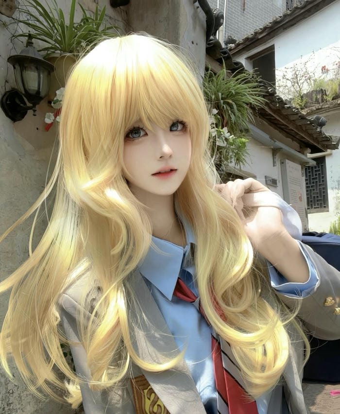 Anime cosplay nữ đẹp ngây ngất