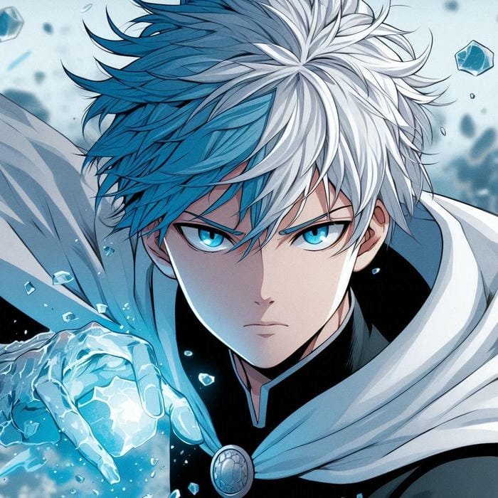 Anime nam ngầu ảnh ánh mắt lạnh