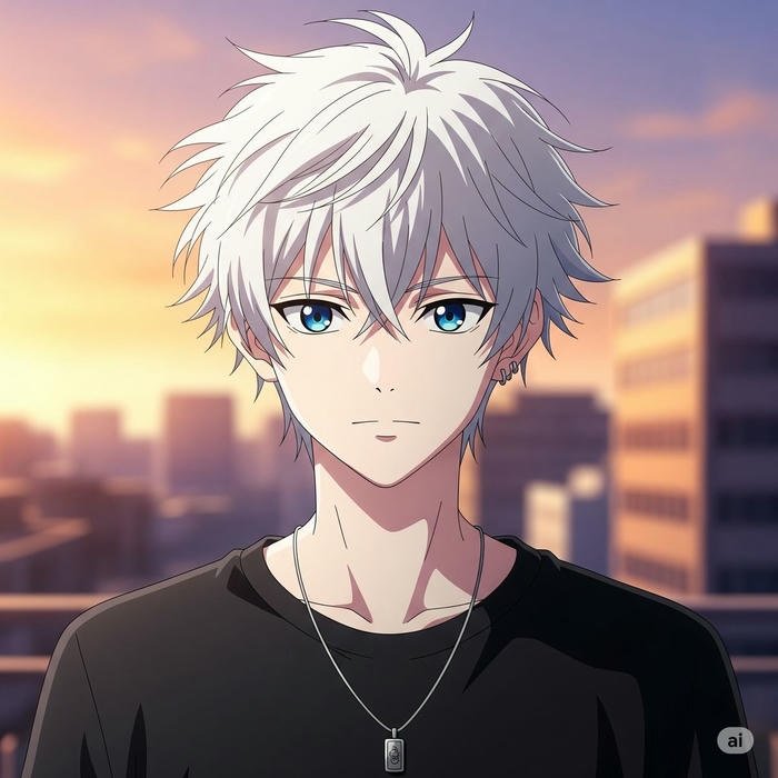 Anime nam ngầu ảnh phong cách lạnh