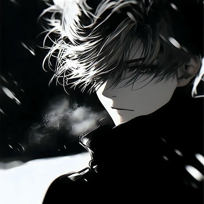 Anime nam ngầu hình ảnh tông tối