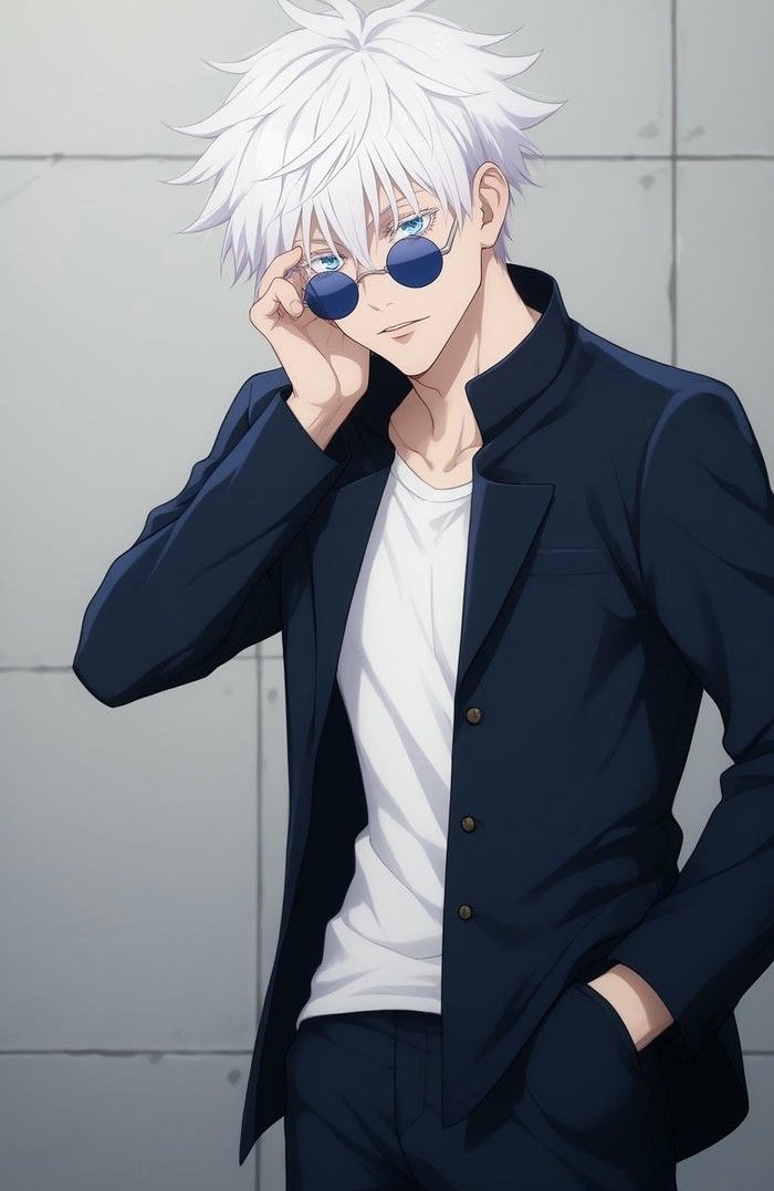 Anime nam ngầu phong cách đen tối ảnh