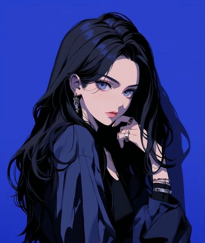 Anime ngầu thần thái lạnh giá