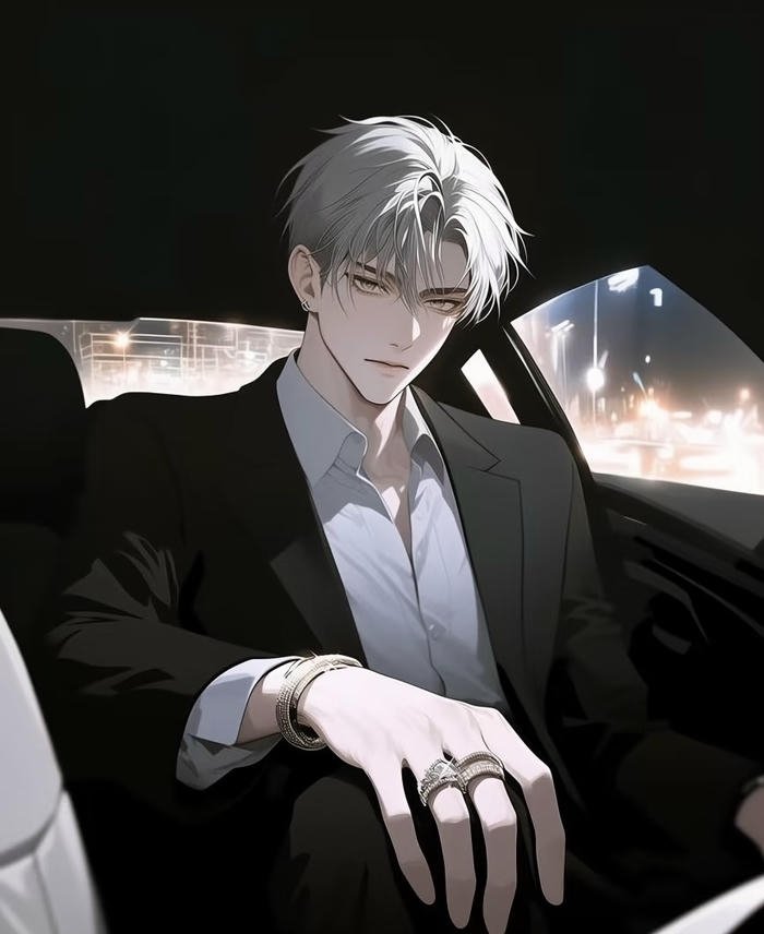 Bức hình nam tổng tài anime tự tin