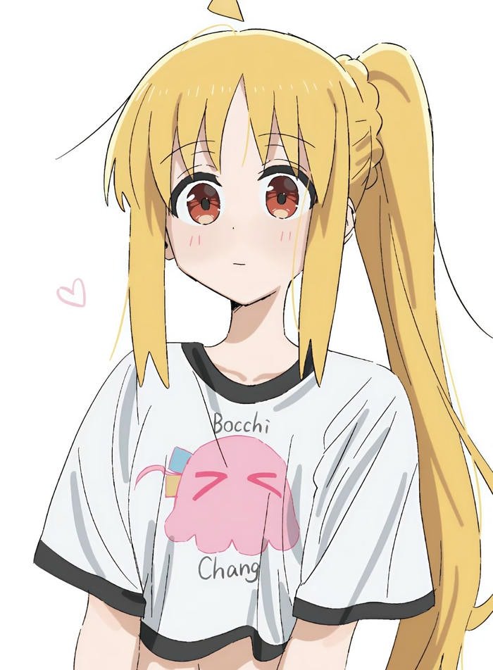 Bức hình tóc vàng anime sáng tạo