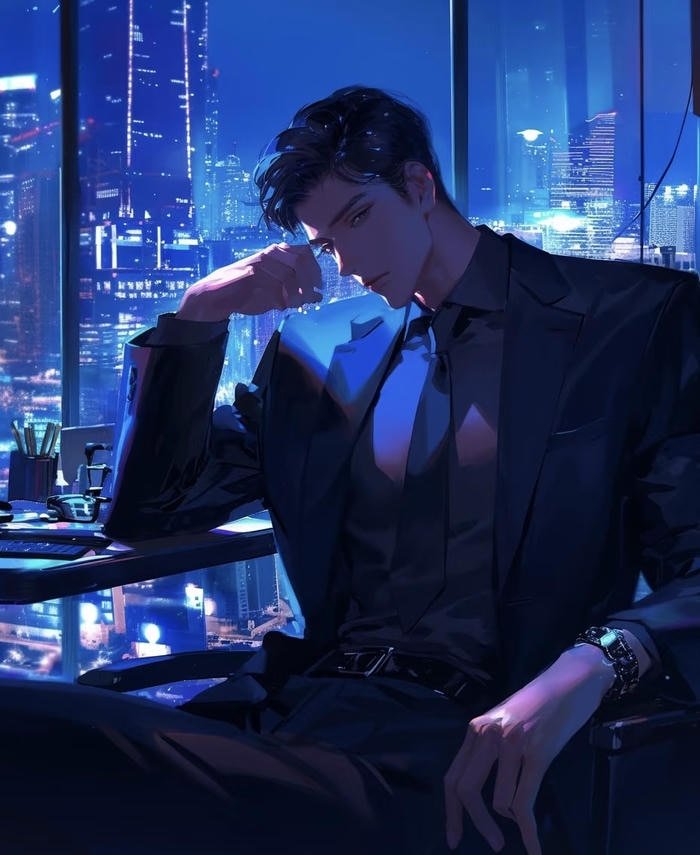 Bức hình tổng tài anime khí chất mạnh