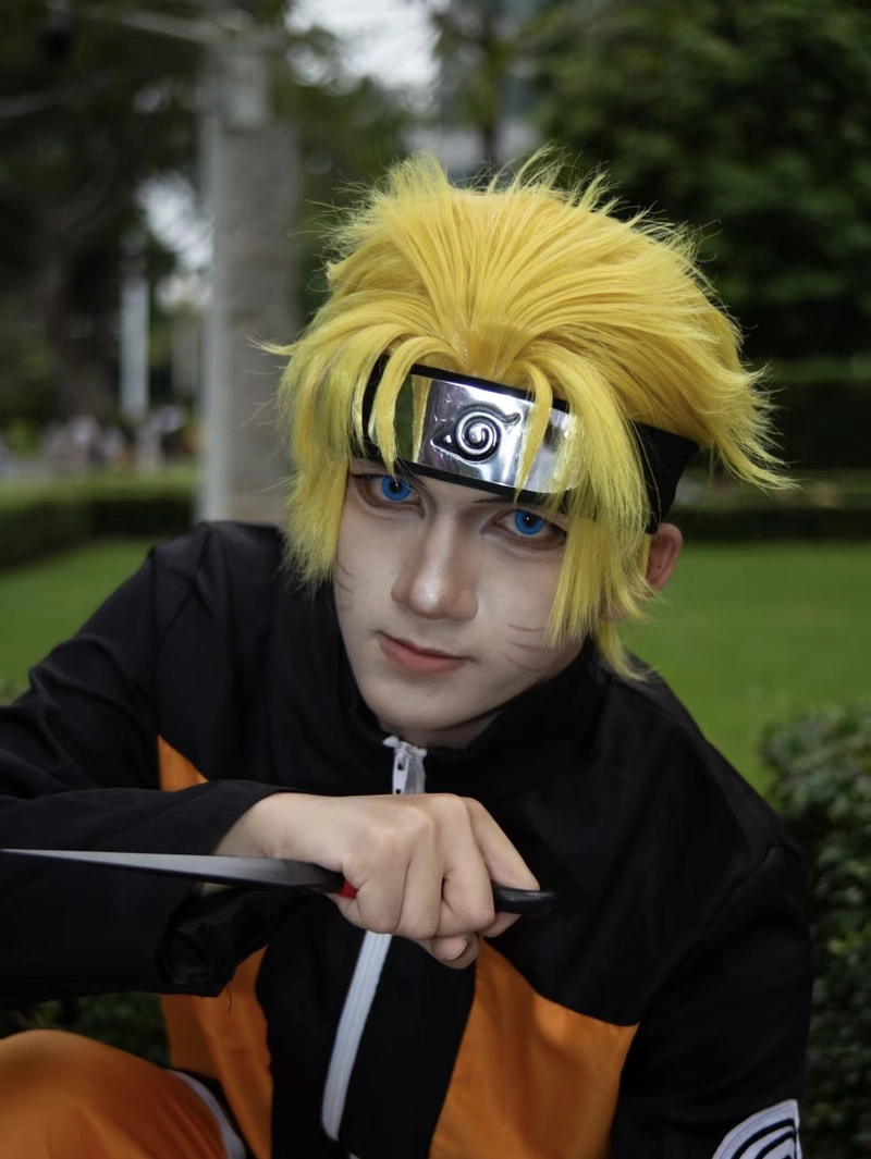 Chân dung thần thái mạnh mẽ cosplay Naruto