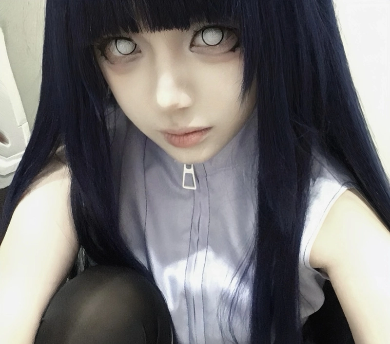 Cosplay Hinata phong cách mềm mại nổi bật