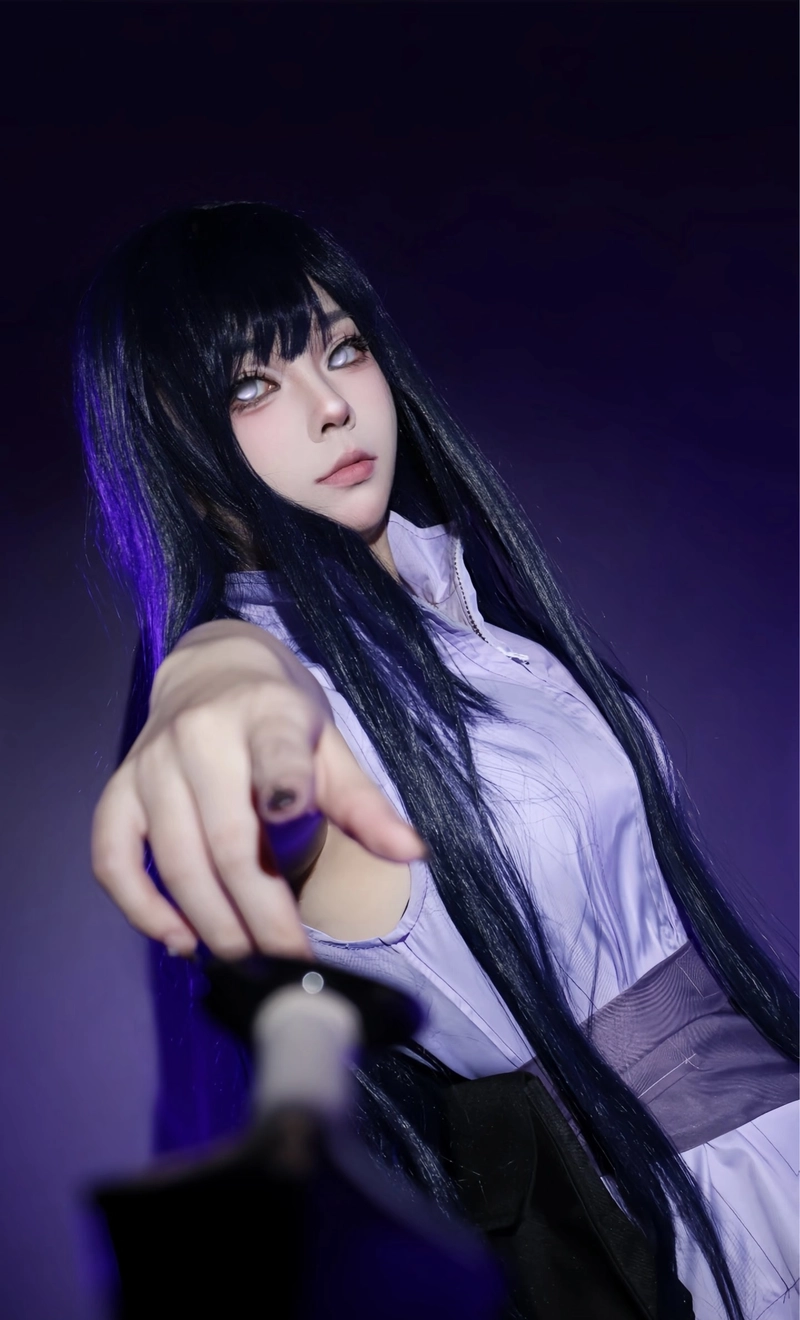 Cosplay Hinata trong dáng nữ đẹp dịu