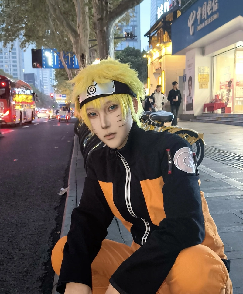 Cosplay Naruto trong tạo hình nam đẹp