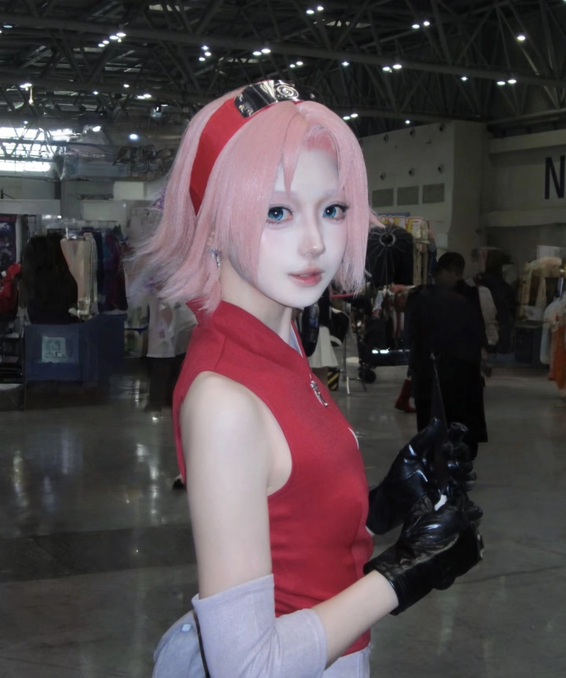 Cosplay Sakura chụp chân dung mềm mại đẹp