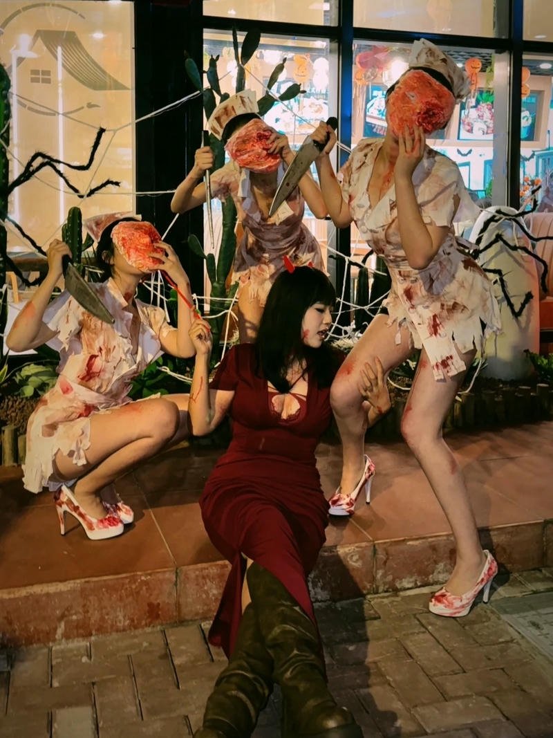 Cosplay halloween hình ảnh nghệ thuật đậm chất kỳ ảo