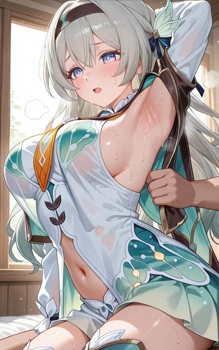 Dáng nằm gợi cảm gái anime mlem trẻ đẹp