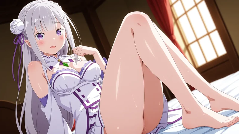 Emilia hentai sexy phiên bản anime hoàn hảo nhất