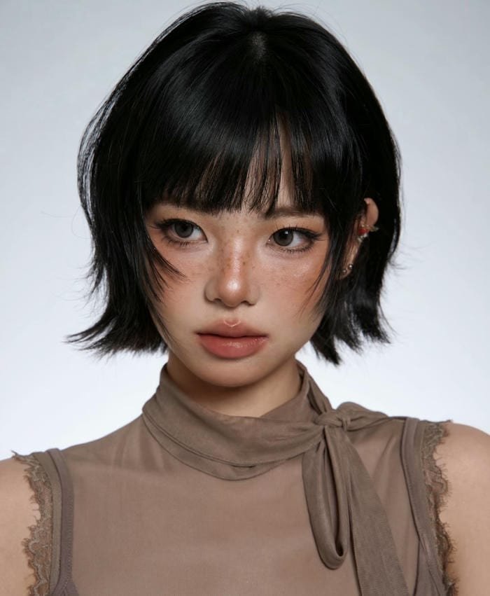Gái xinh Trung Quốc với ánh mắt cực ngầu