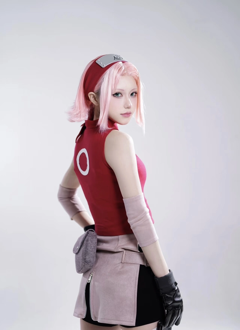 Gái xinh cosplay Sakura chụp nghệ thuật đẹp
