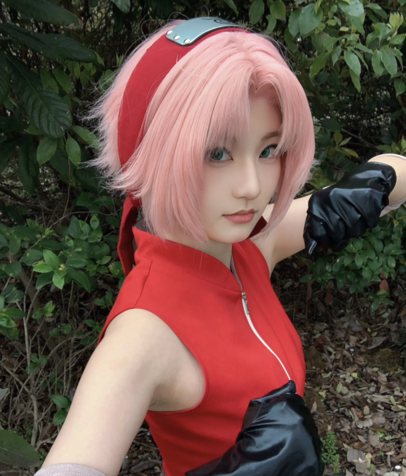 Gái xinh cosplay Sakura tạo hình đáng yêu
