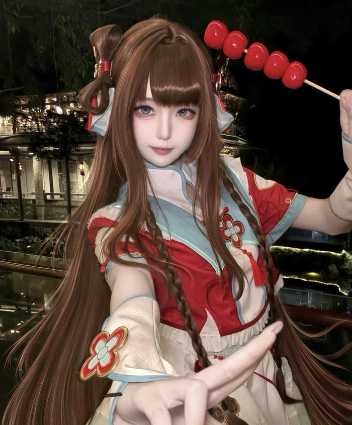 Gái xinh cosplay anime nữ cá tính