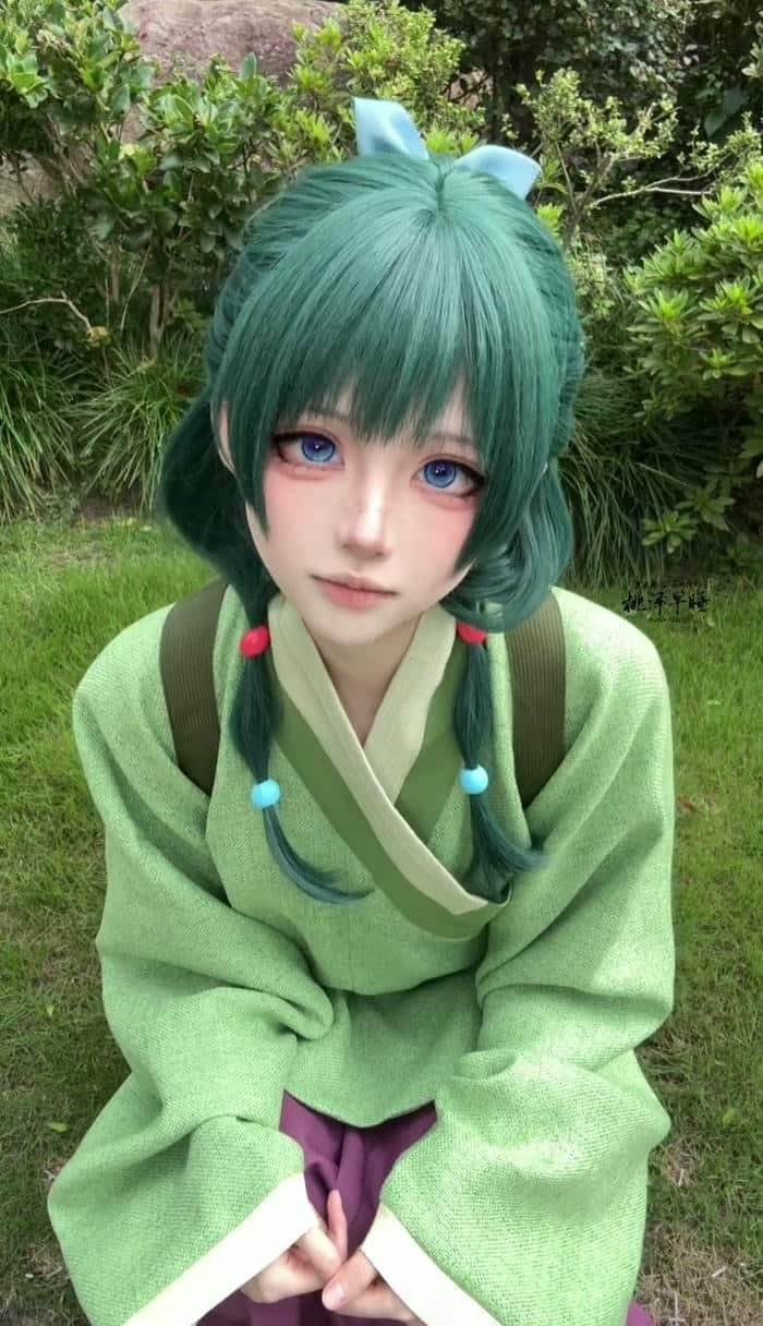 Gái xinh cosplay anime nữ ngầu lạ