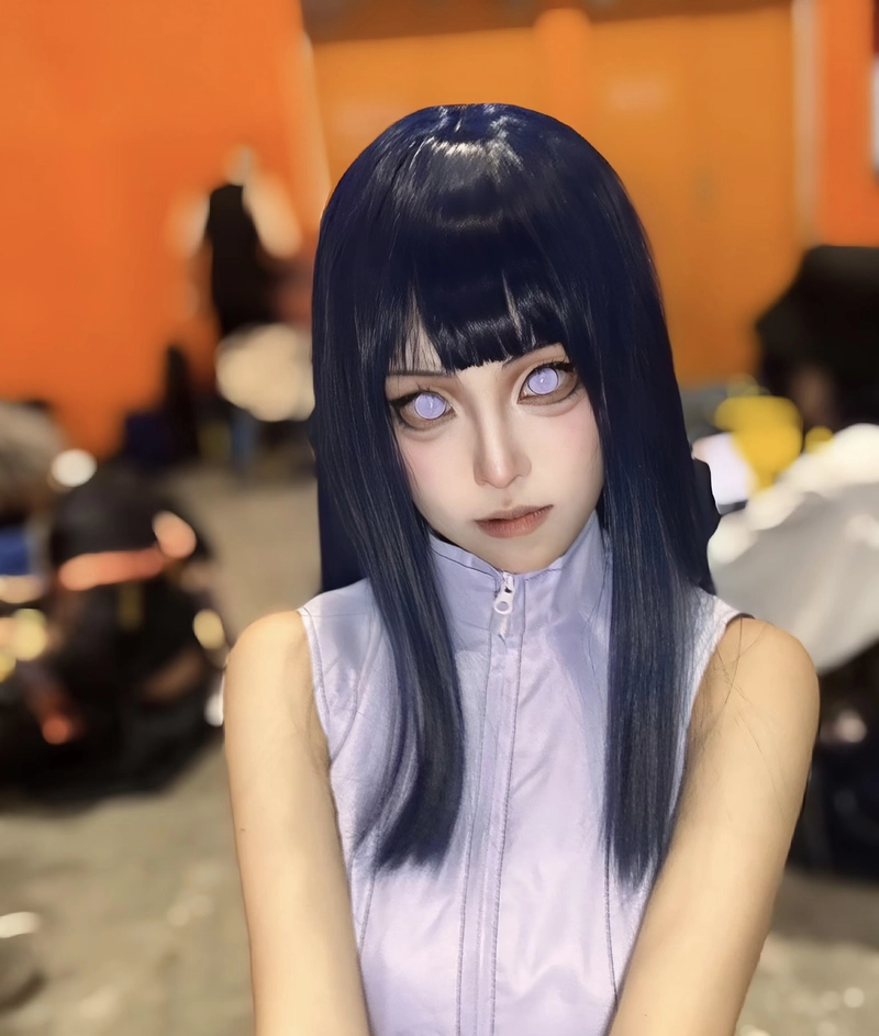 Gái xinh cosplay phong thái dịu dàng Hinata