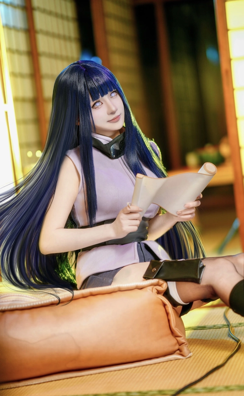 Gái xinh cosplay phong thái nhẹ nhàng Hinata
