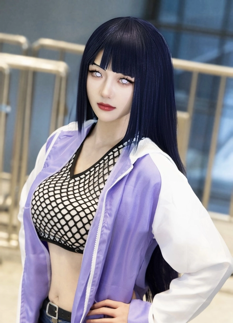 Gái xinh cosplay thần thái đẹp cùng Hinata