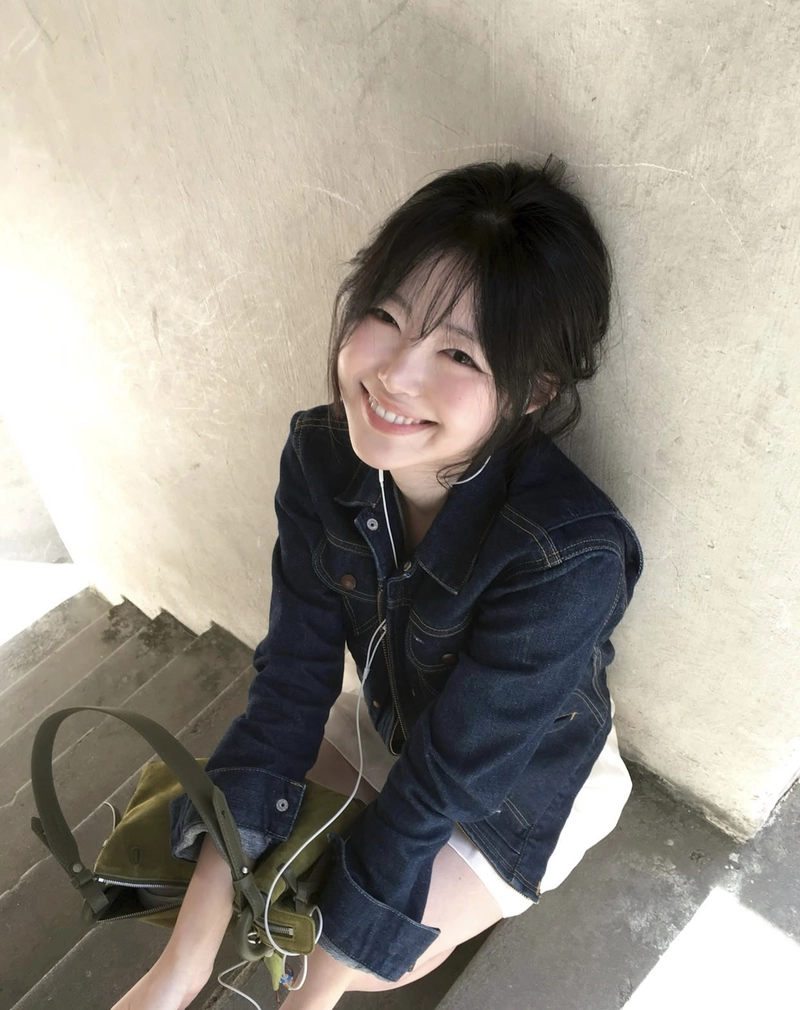 Gái xinh cười tươi đáng yêu cute