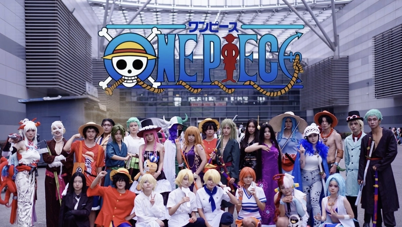 Góc chụp cosplay One Piece hành động đẹp