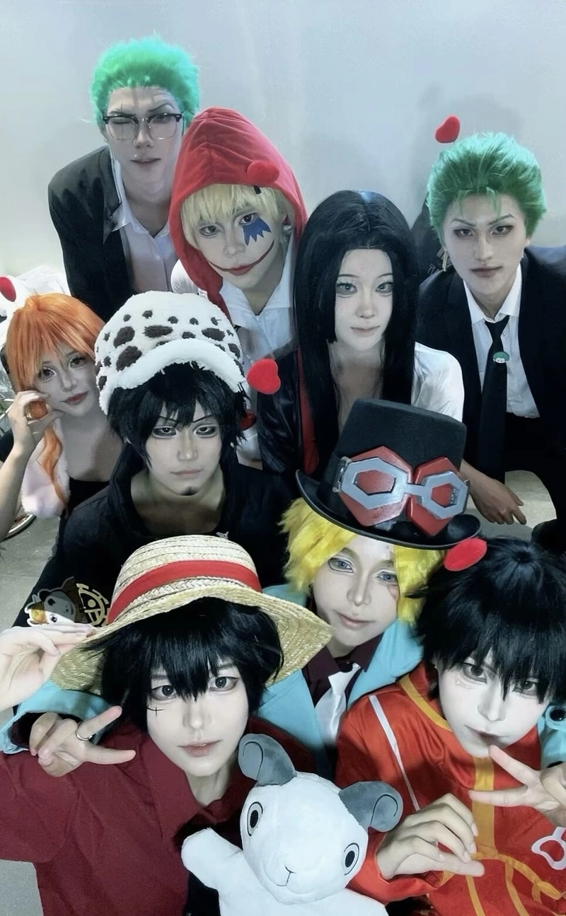 Góc chụp cosplay One Piece phong thái lạnh