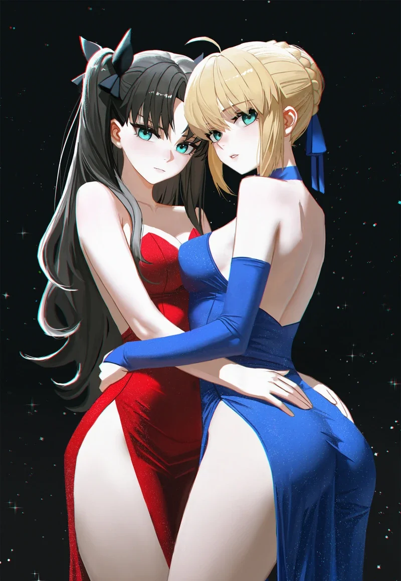 Hentai Ảnh Lesbian cute quyến rũ nóng