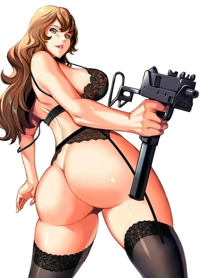 Hình Fujiko Mine hentai body cong vút phô bày hàng nóng bỏng