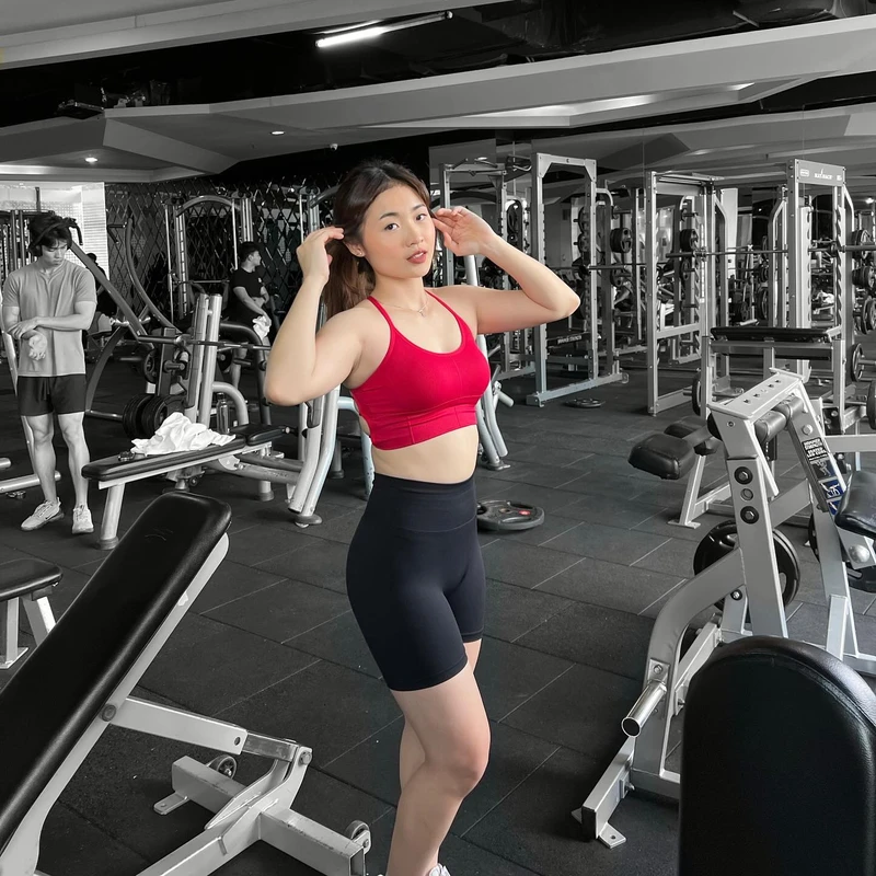 Hình Nóng Gym Quyến Rũ Cuồng Nhiệt Mặn Mà