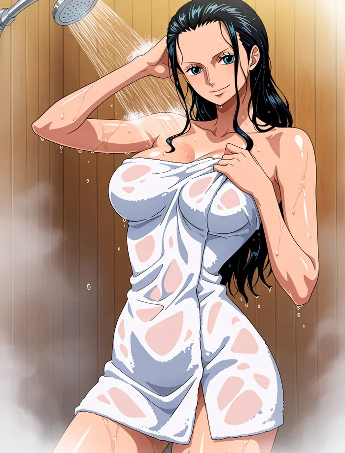 Hình ảnh Nico Robin hentai đẹp lung linh quyến rũ