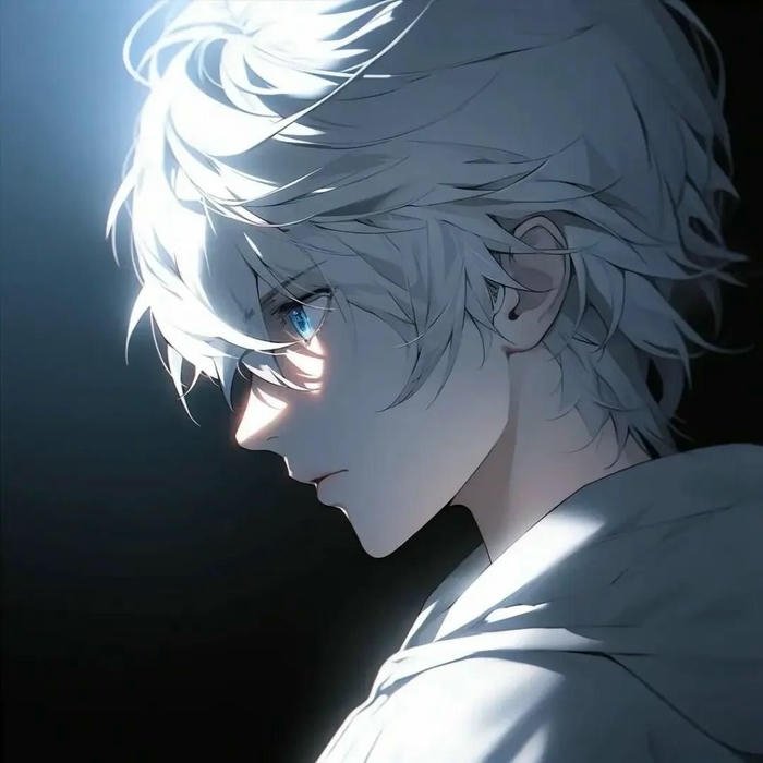 Hình ảnh anime nam ánh mắt sắc ngầu