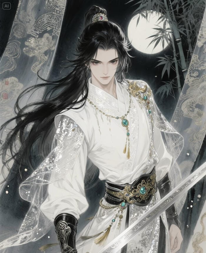 Hình ảnh anime nam cầm kiếm chiến đấu