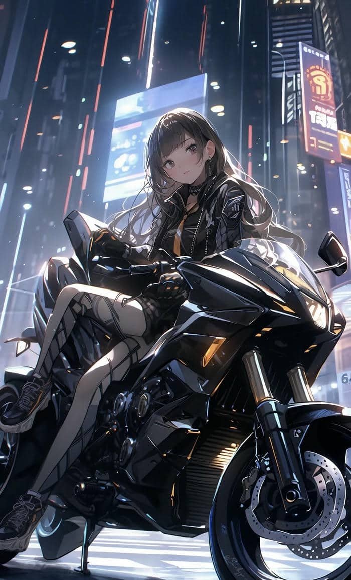 Hình ảnh anime ngầu bóng tối