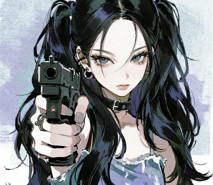 Hình ảnh anime ngầu phong trần