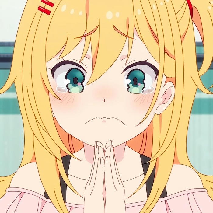 Hình ảnh anime nữ cute ánh mắt