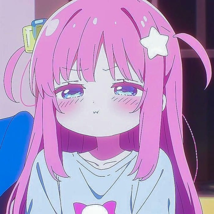 Hình ảnh anime nữ tóc hồng dễ thương