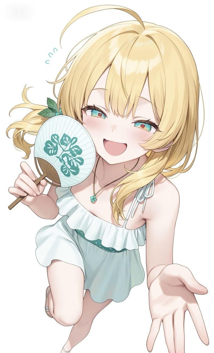 Hình ảnh anime tóc vàng cá nhân