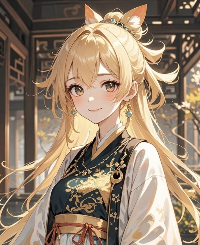 Hình ảnh anime tóc vàng dễ nhận diện