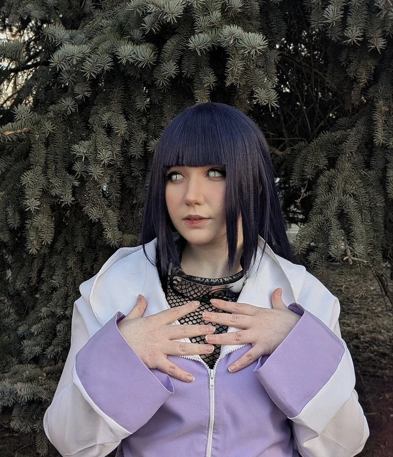 Hình ảnh cosplay Hinata nhìn cực mê