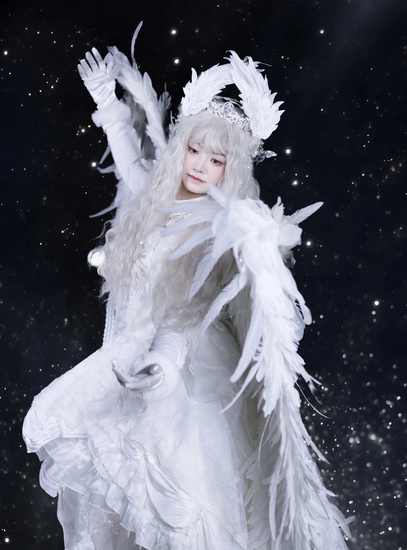 Hình ảnh cosplay thiên thần phong cách tinh tế