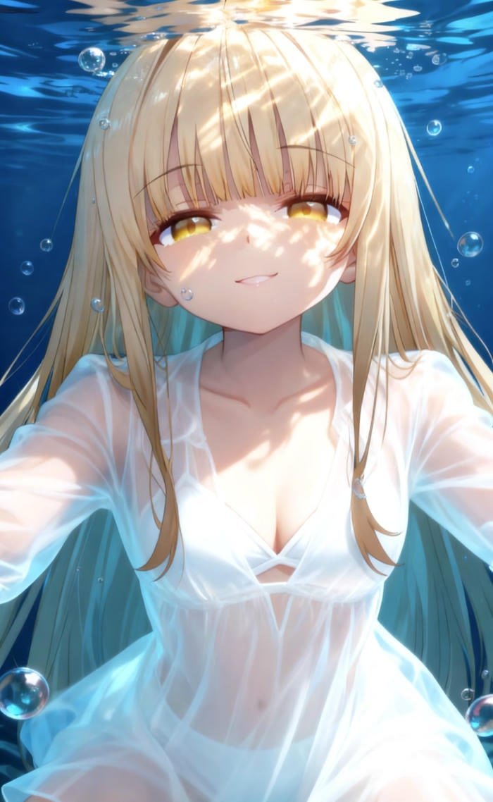 Hình ảnh nhân vật tóc vàng anime