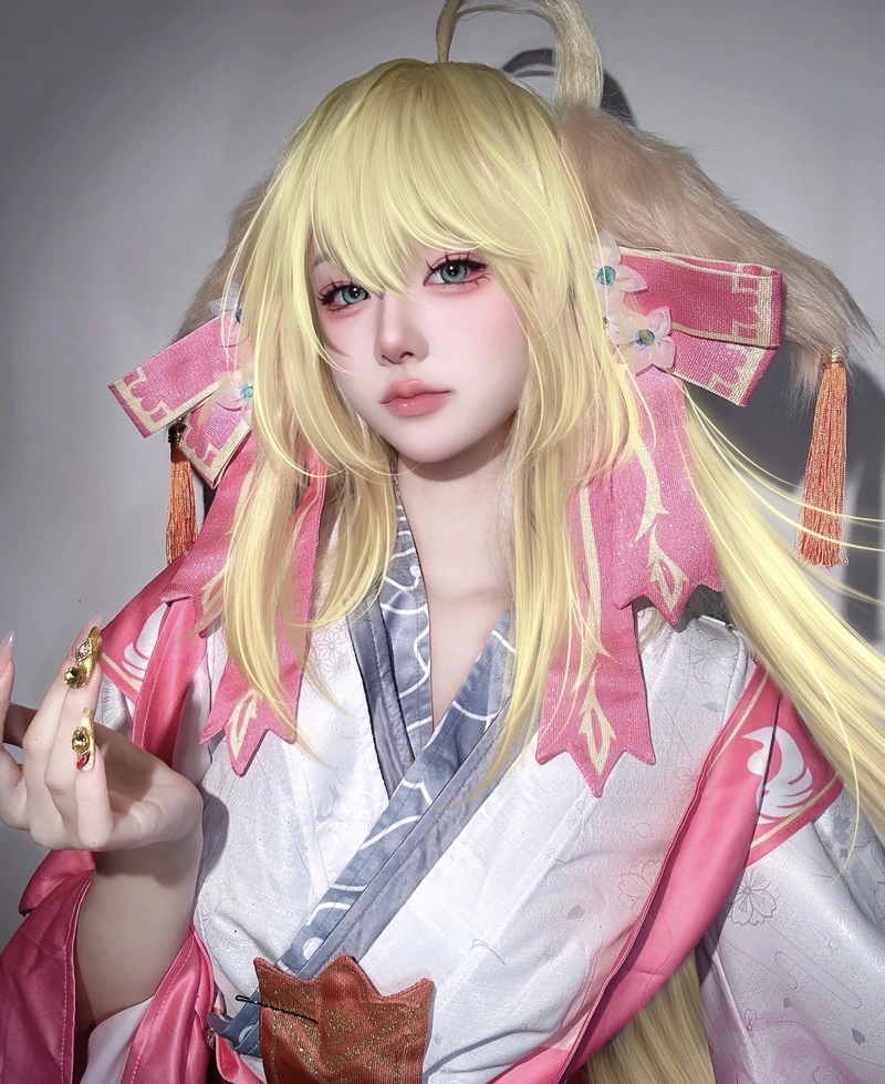 Hình ảnh phụ kiện tóc cổ trang cosplay nổi bật trong ảnh
