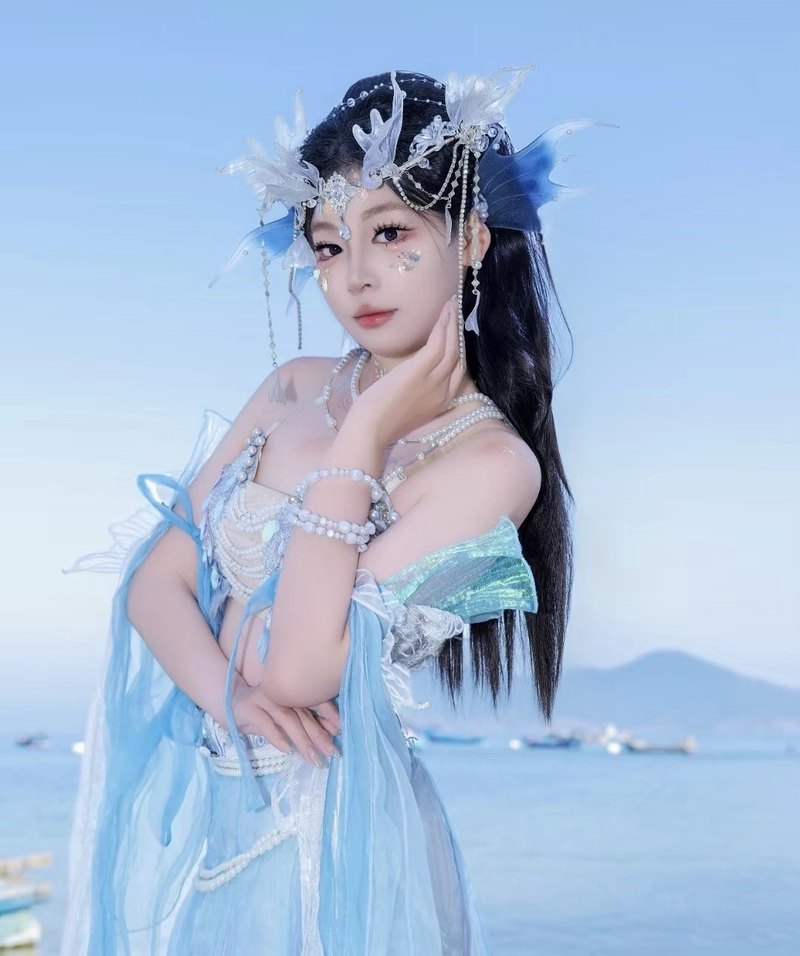Hình ảnh phụ kiện vỏ sò nàng tiên cá cosplay nổi bật