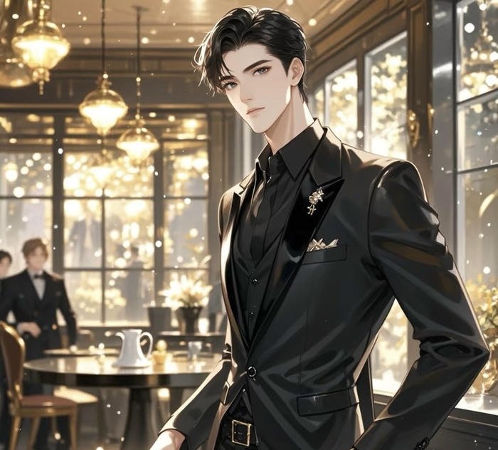 Hình ảnh tổng tài anime phong cách hiện đại