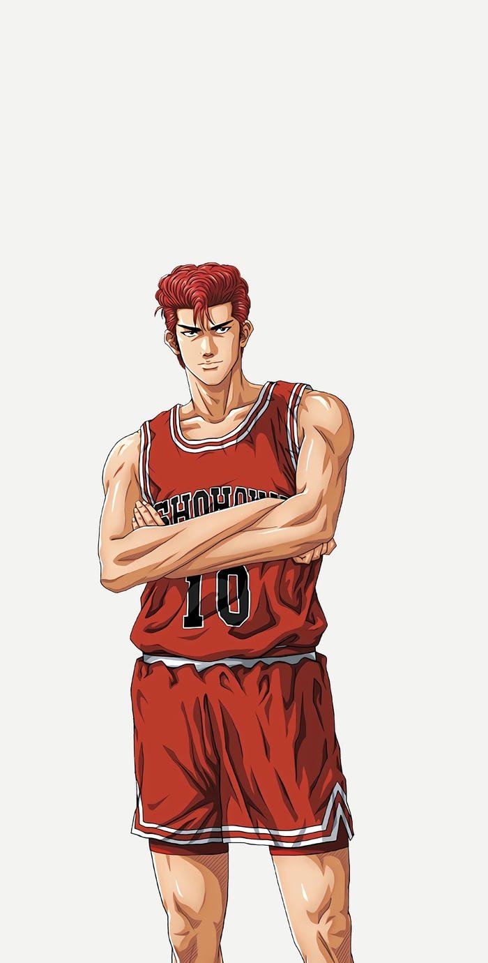 Hình anime bóng rổ phong thái tự tin