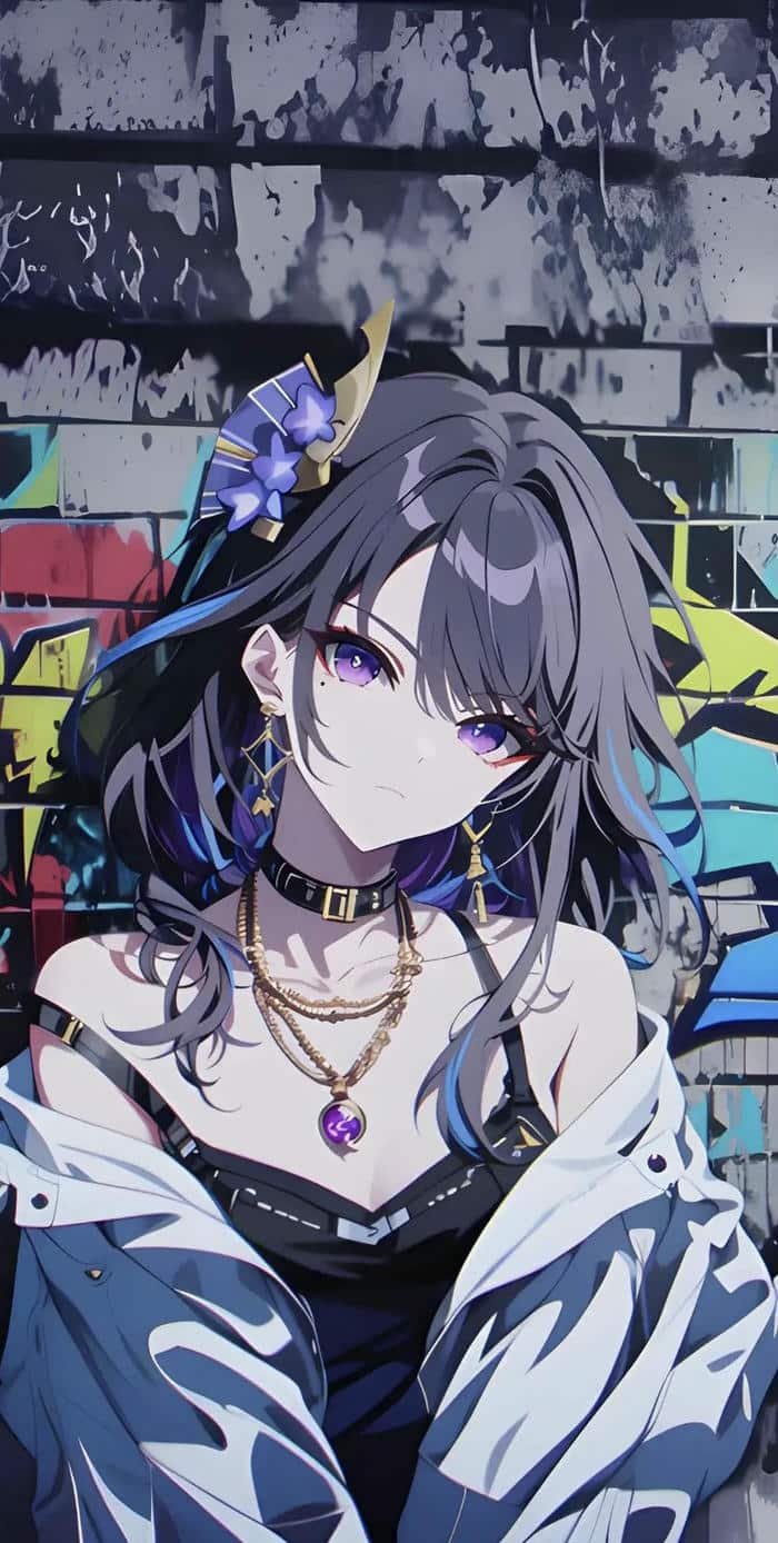 Hình anime ngầu cô độc lạnh