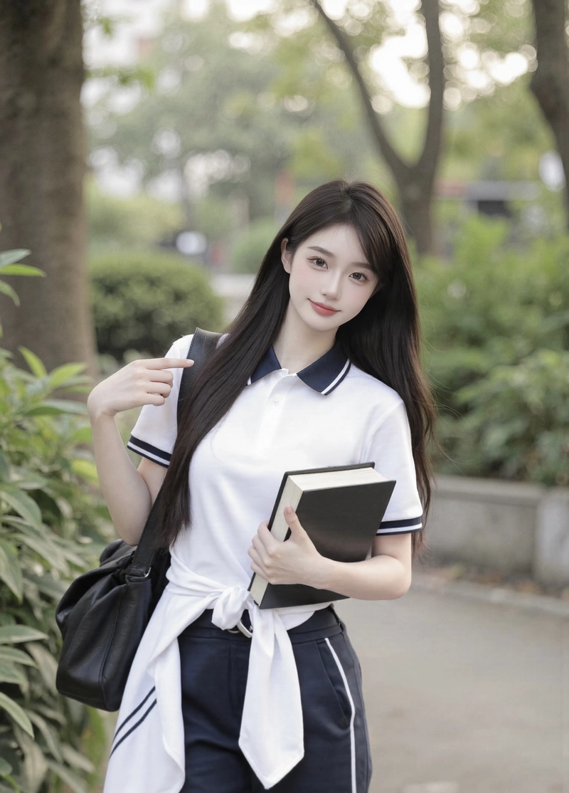 Hình bộ đồng phục cosplay nữ sinh với chi tiết rõ ràng